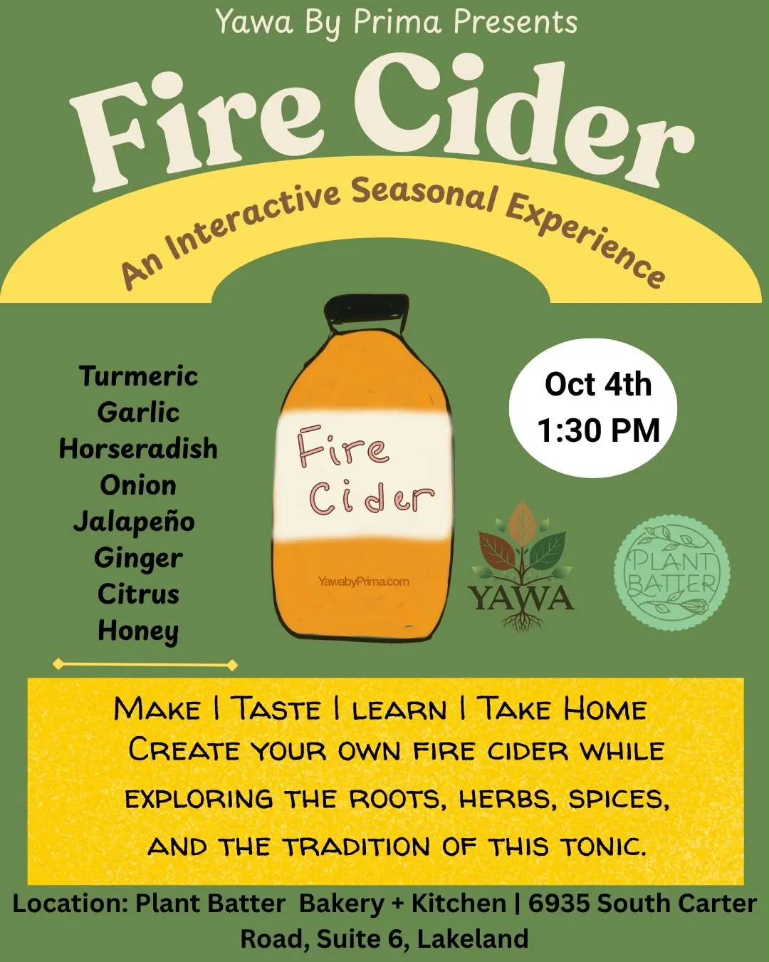 Fire Cider Workshop with Prima Yawa